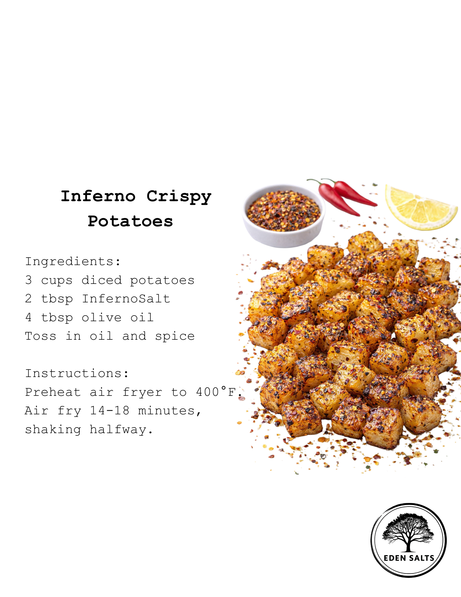 Inferno Seasoning Salt