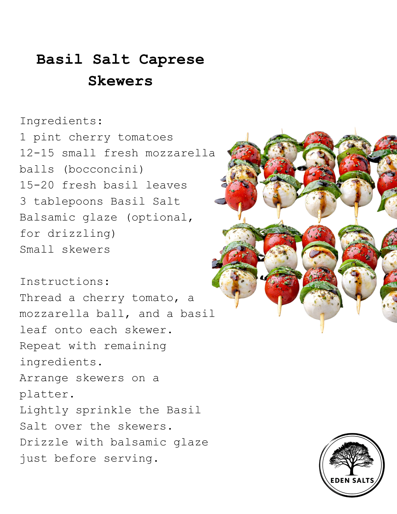 Basil Salt - Eden Salts