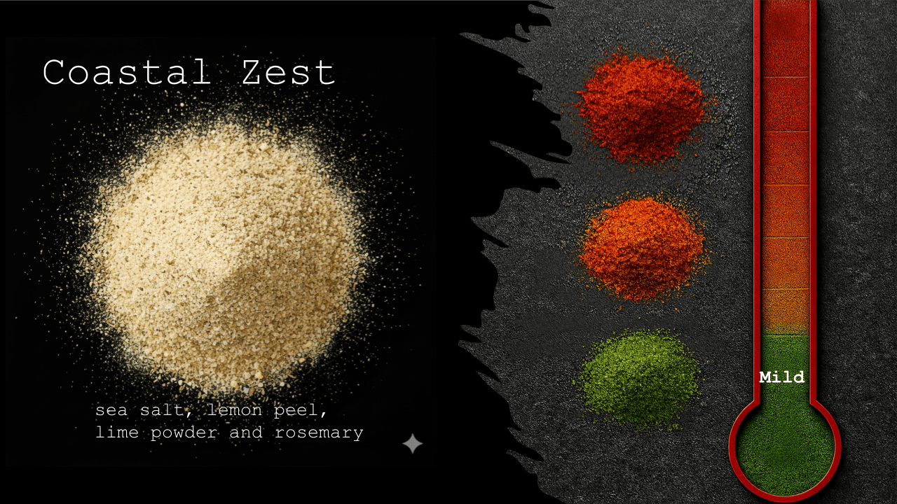 Coastal Zest Seasoning Salt - Eden Salts