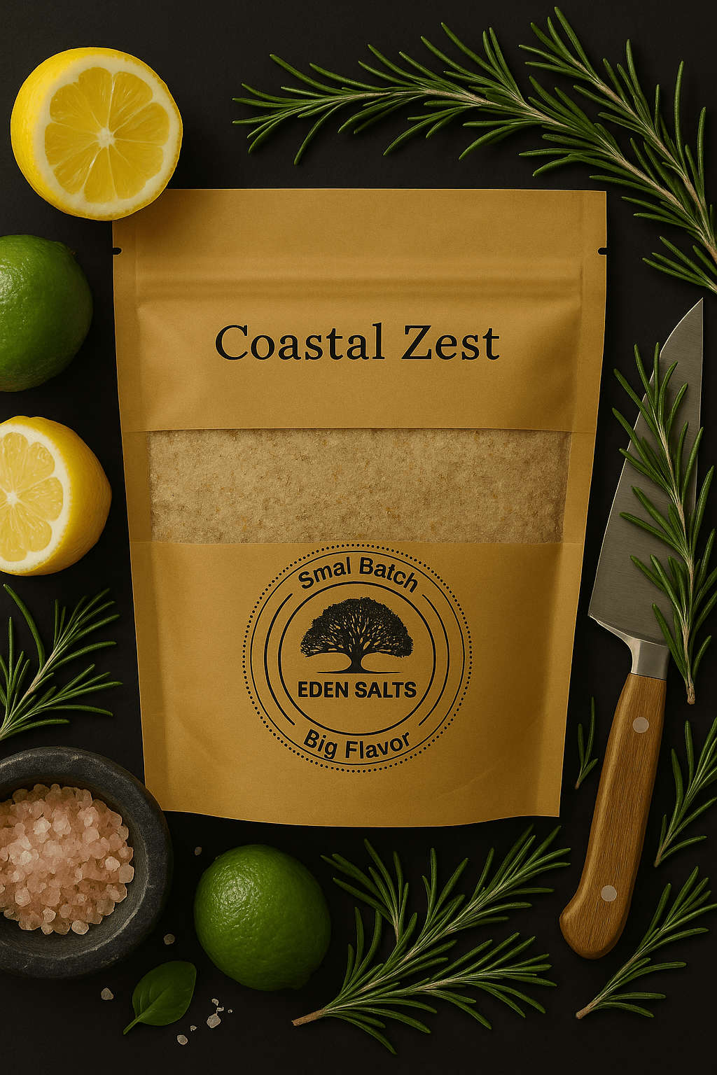 Coastal Zest Seasoning Salt - Eden Salts