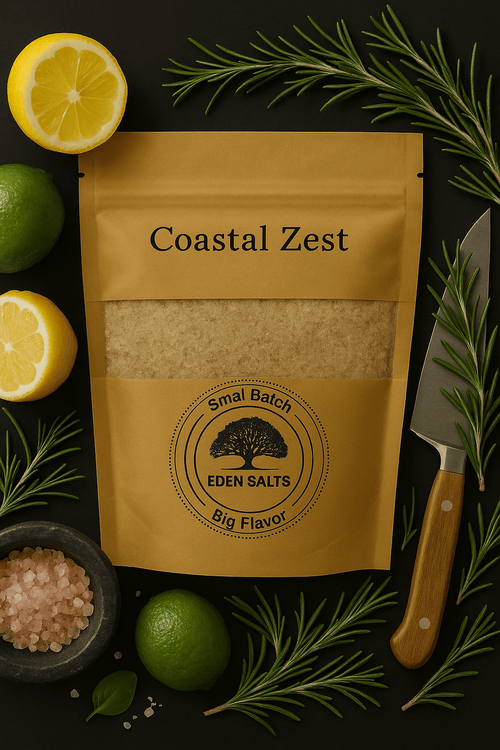 Coastal Zest Seasoning Salt - Eden Salts