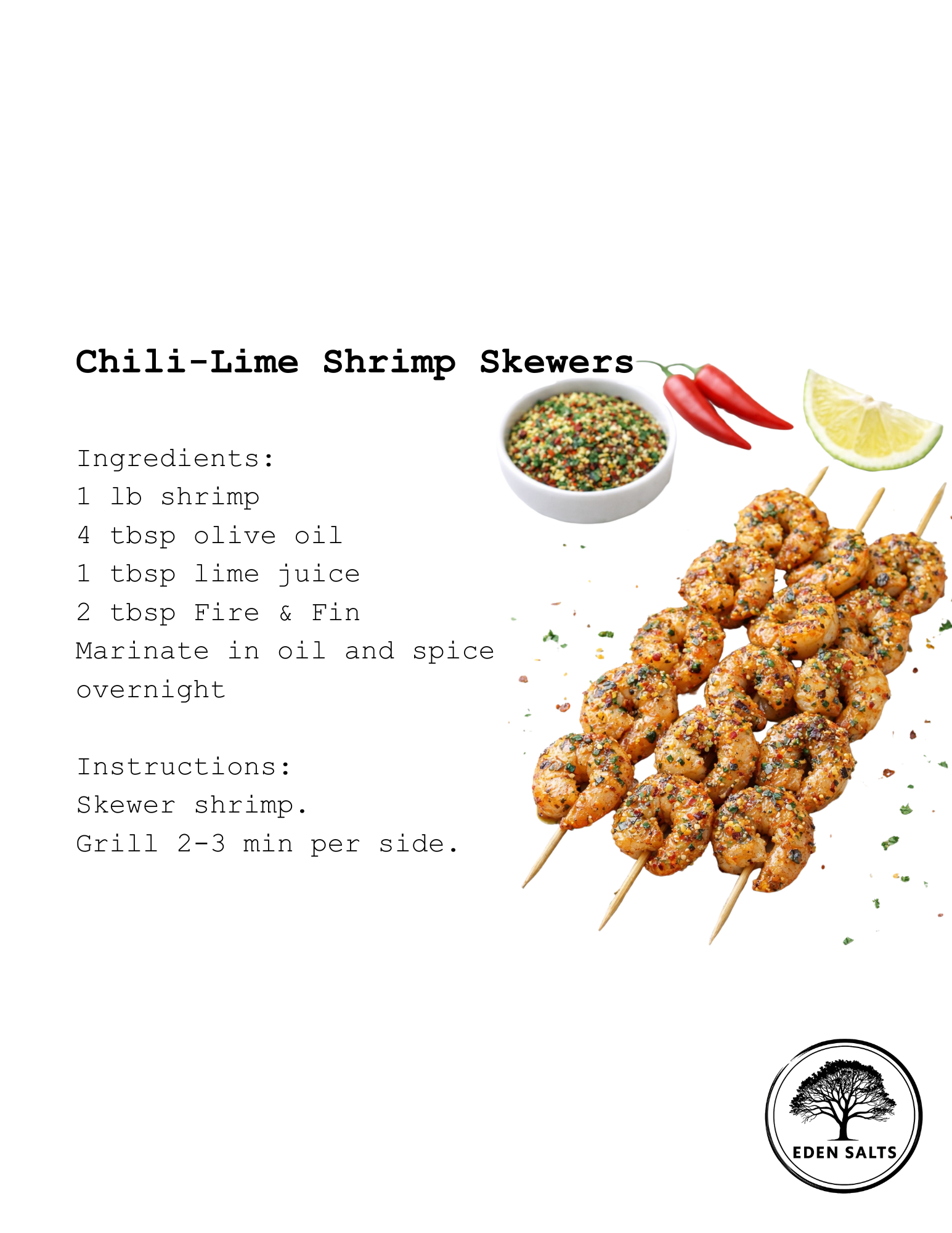 Fire & Fin Seasoning - Eden Salts