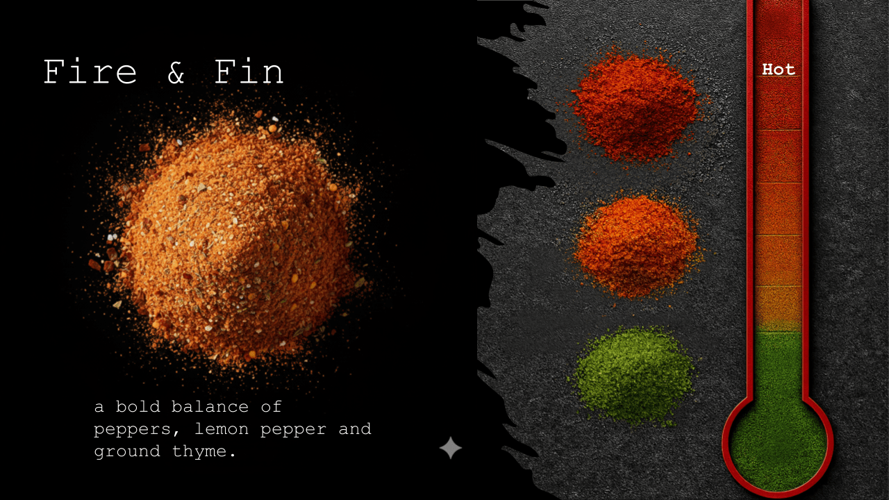 Fire & Fin Seasoning - Eden Salts