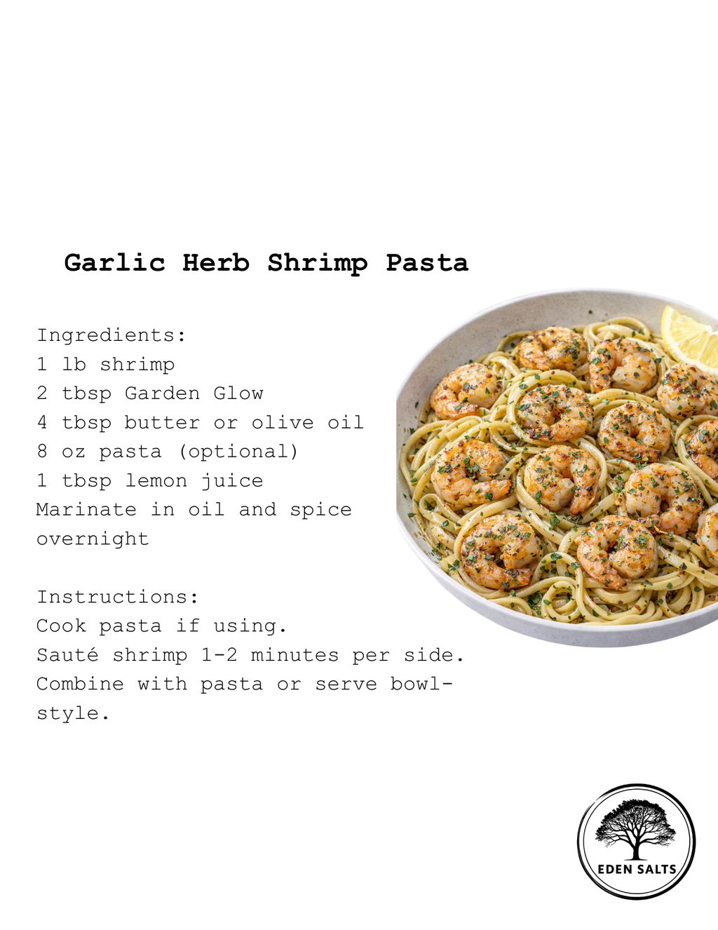 Garden Glow Seasoning - Eden Salts