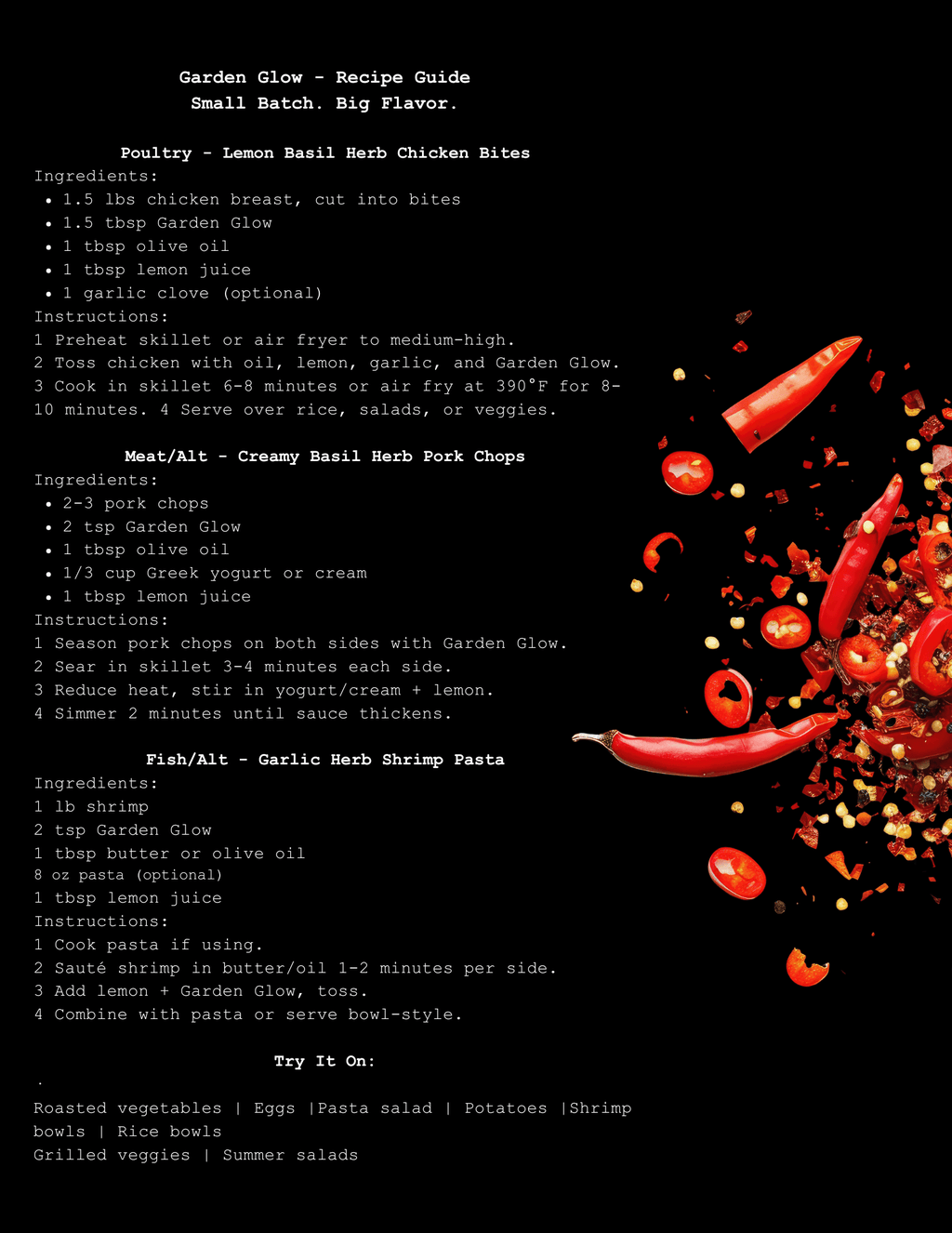 Garden Glow Seasoning - Eden Salts