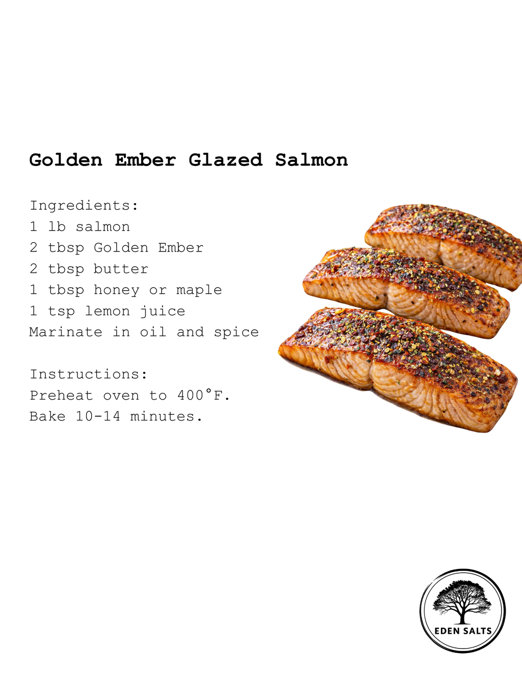 Golden Ember Seasoning - Eden Salts