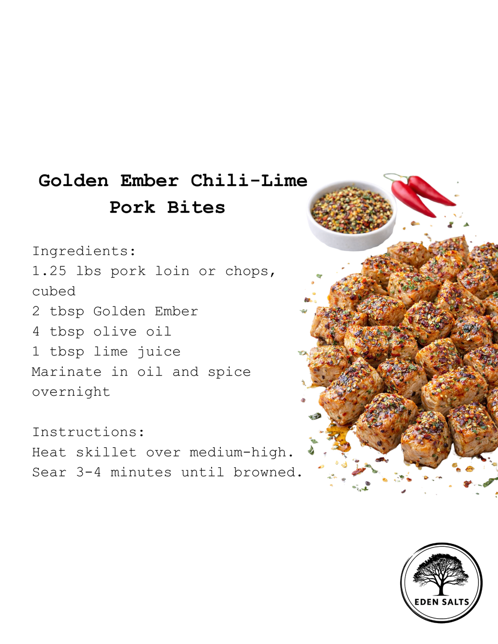 Golden Ember Seasoning - Eden Salts