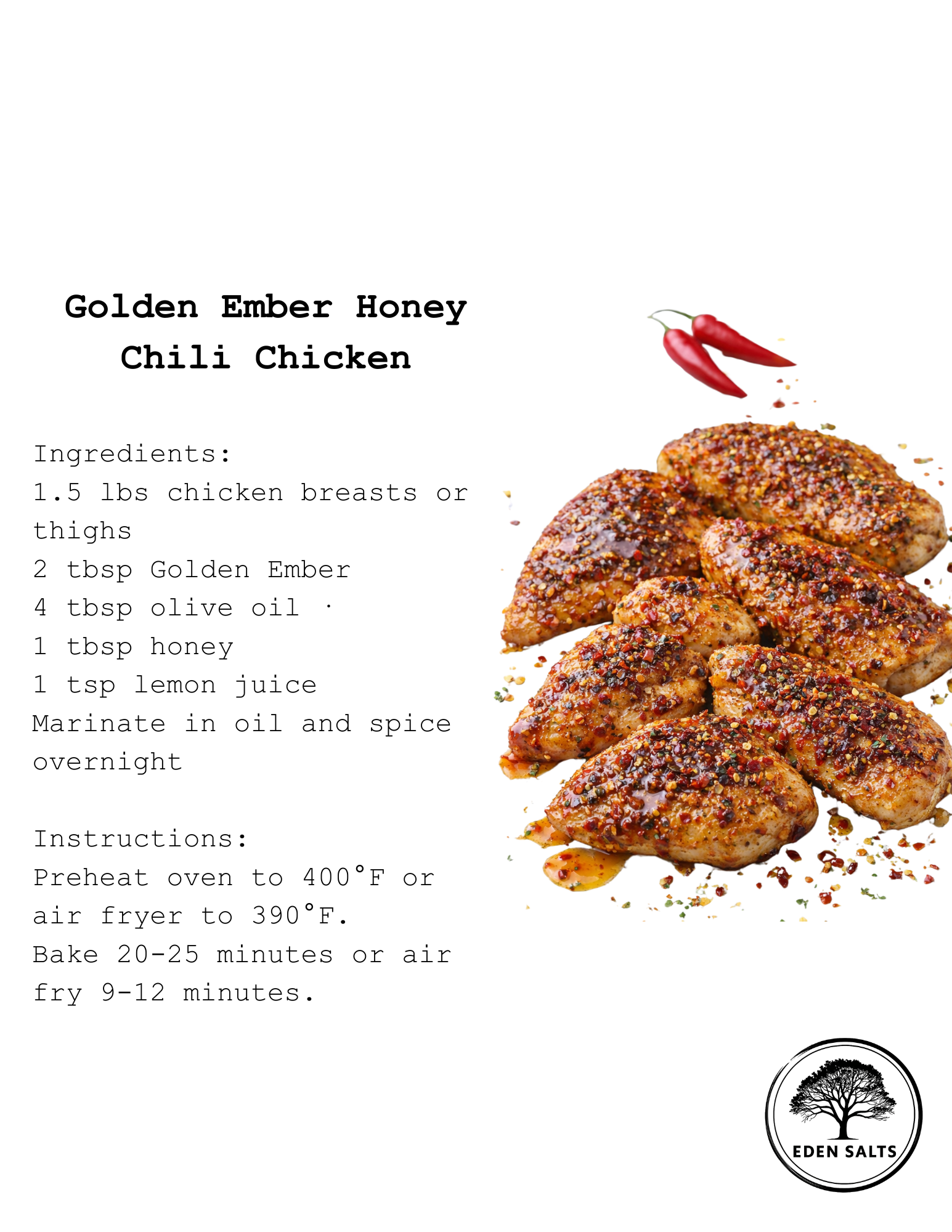 Golden Ember Seasoning - Eden Salts