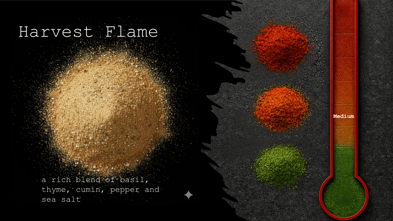 Harvest Flame Seasoning - Eden Salts