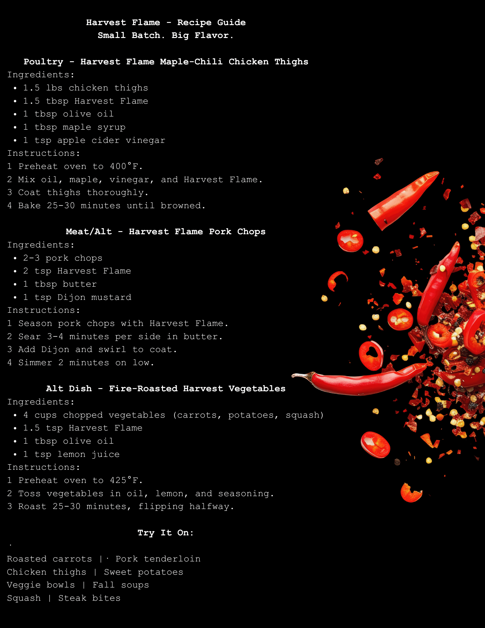 Harvest Flame Seasoning - Eden Salts