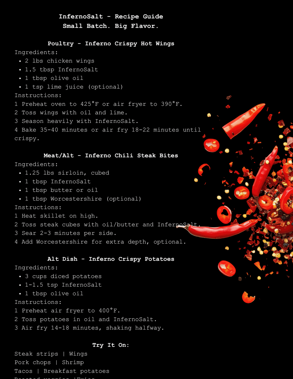 Inferno Seasoning Salt - Eden Salts