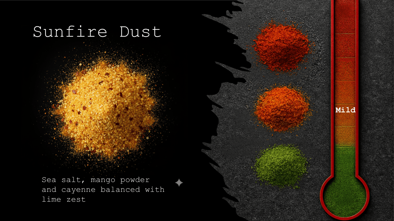 Sunfire Dust Seasoning - Eden Salts