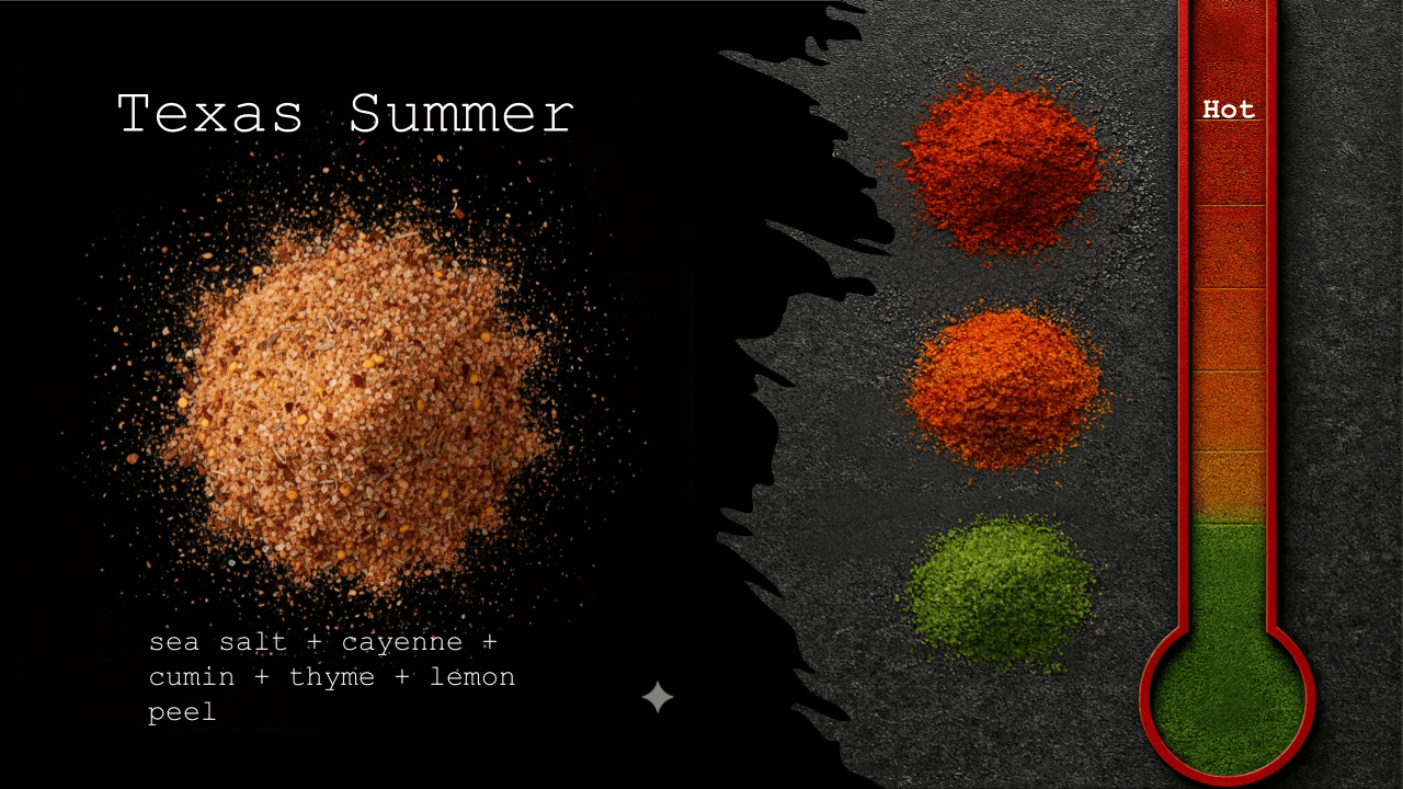 Texas Summer Seasoning - Eden Salts