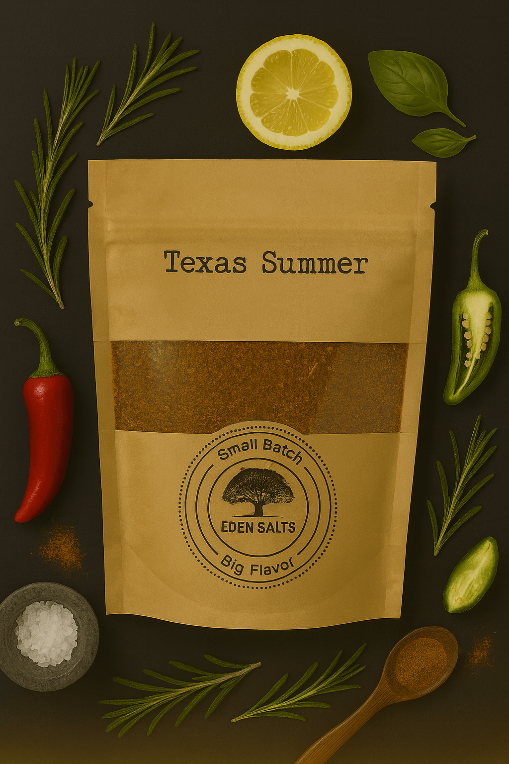 Texas Summer Seasoning - Eden Salts