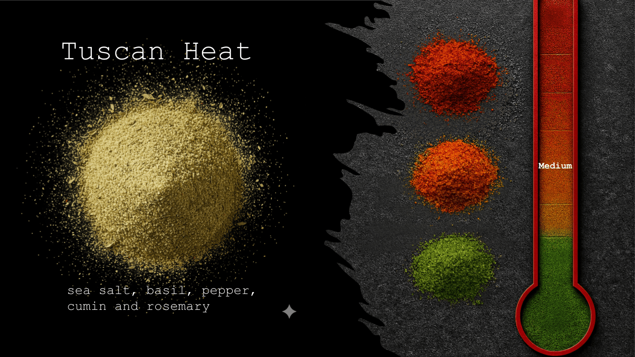 Tuscan Heat Basil Salt - Eden Salts