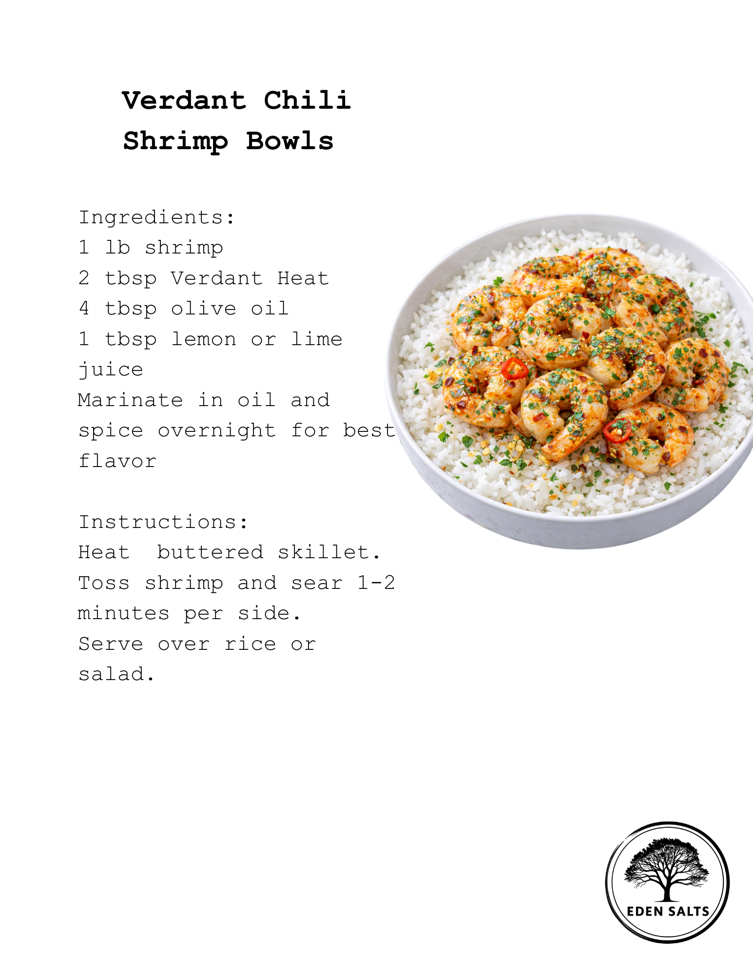 Verdant Heat Seasoning - Eden Salts