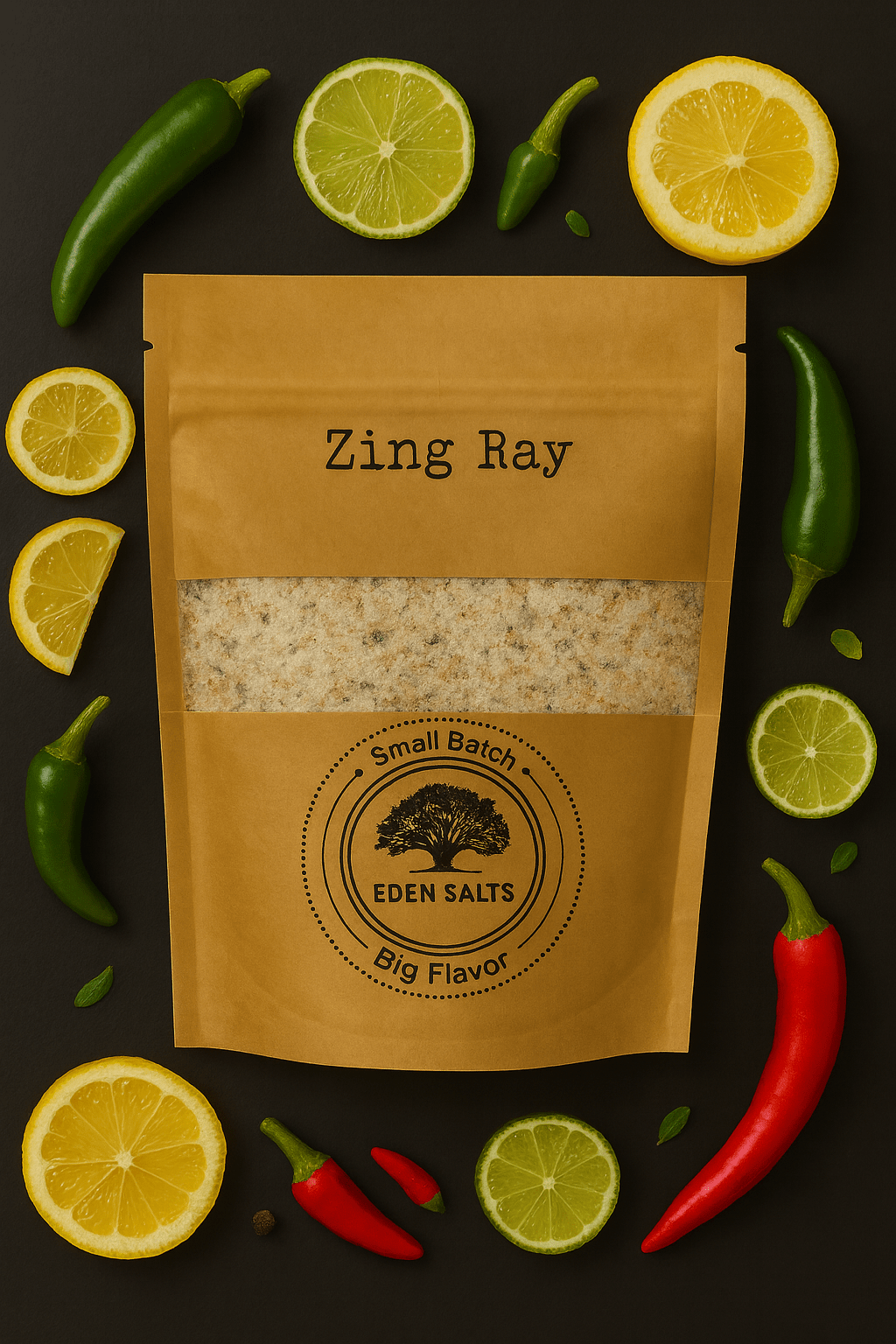 Zing Ray Seasoning Salt - Eden Salts