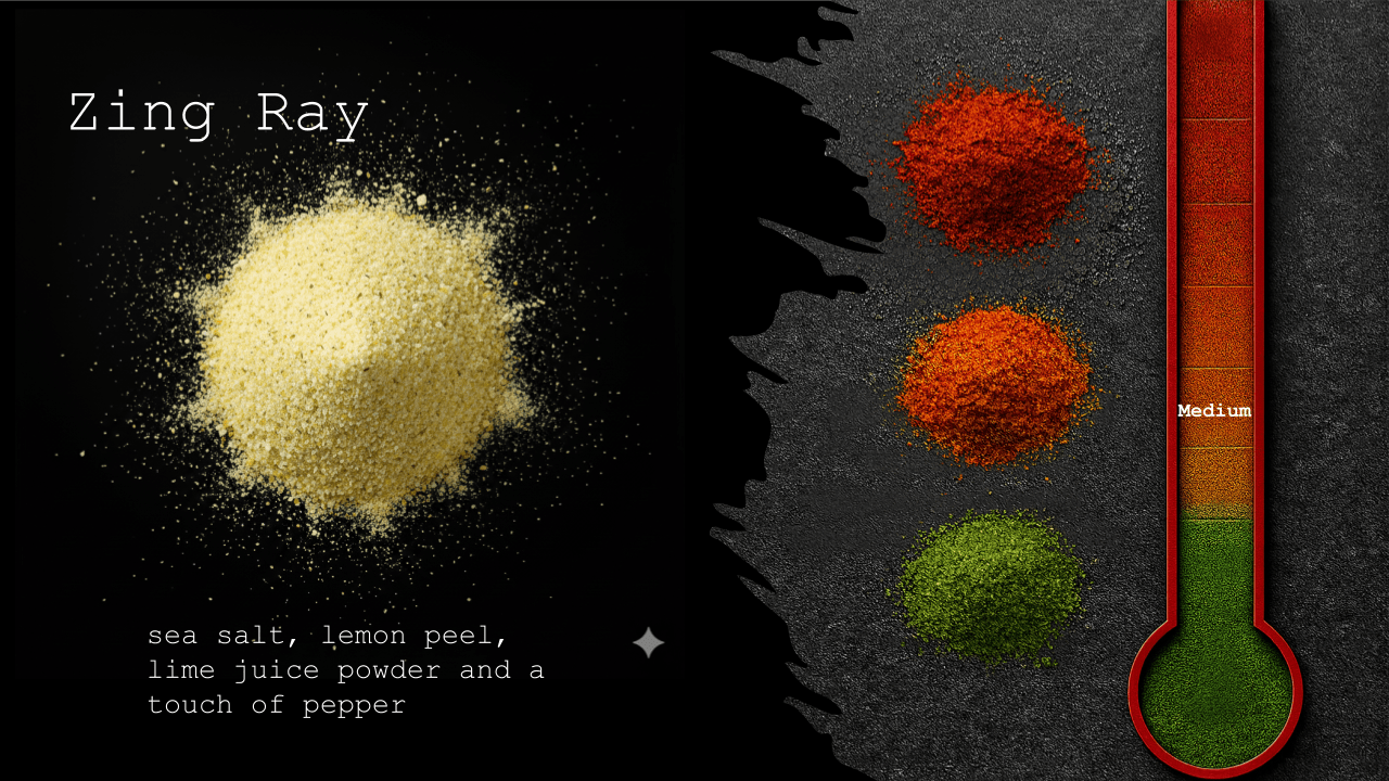 Zing Ray Seasoning Salt - Eden Salts